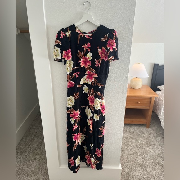 AFRM DRESS FLORAL (M) - Picture 5 of 5